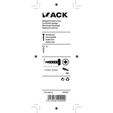 Mack 1020020 - zelftappende schroef cyl.kop a2 25 st 4,8 x 25 mm | 5 stuks