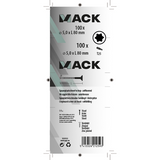 Mack 1020155 - spaanplaatschroef vz kp-zelfb.gvz 100st 5,0 x 80 mm | 3 stuks