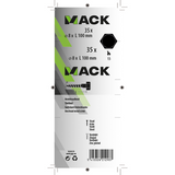 Mack 1020179 - houtdraadbout verzinkt 35 st 8 x 100 mm | 3 stuks