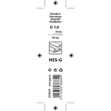 Mack 1018410 - metaalboor hss g din 338 ø 7,0 x 109 mm | 5 stuks
