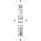 Mack 1018416 - metaalboor hss g din 338 ø 10,0 x 133 mm | 5 stuks