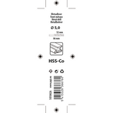 Mack 1018426 - metaalboor hss co5% din 338 ø 5,0 x 86 mm | 5 stuks