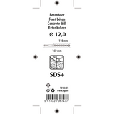 Mack 1018481 - hamerboor sds + ø 12,0 x 160 mm | 5 stuks