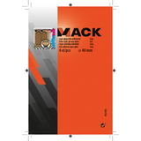 Mack 1047704 - super glijpastille zelfklevendgrijs ø 40 mm 4 st pcs | 12 stuks
