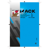 Mack 1047677 - schuimstrip zelfklevend wit 15 x 15 mm 40 st pcs | 6 stuks