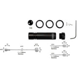 Universal Cable Splitter -Set wird mit optionaler ABS -Funktion (auf der Karte) eingestellt.