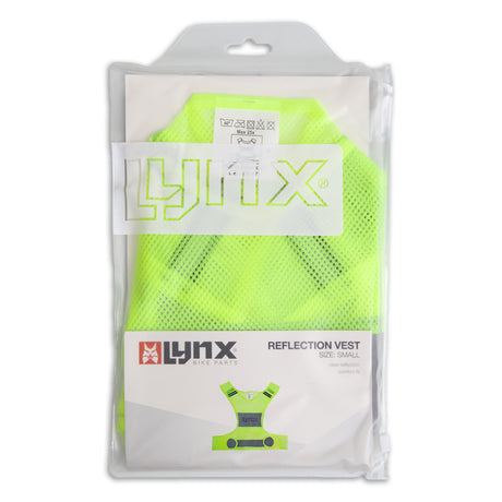 Lynx Reflection Vest Unisex Yellow Velikost s