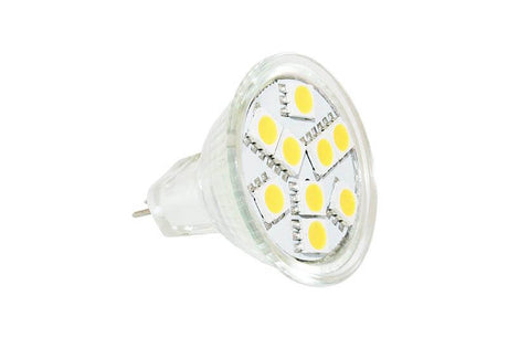 Abi mr11 smd led lampje gestliseerd tussen 10 en 30v - 80 lumen - zonder verkoopverpakking