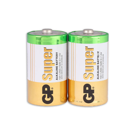 GP Super-Alkali-D-Batterien, 2 Stück