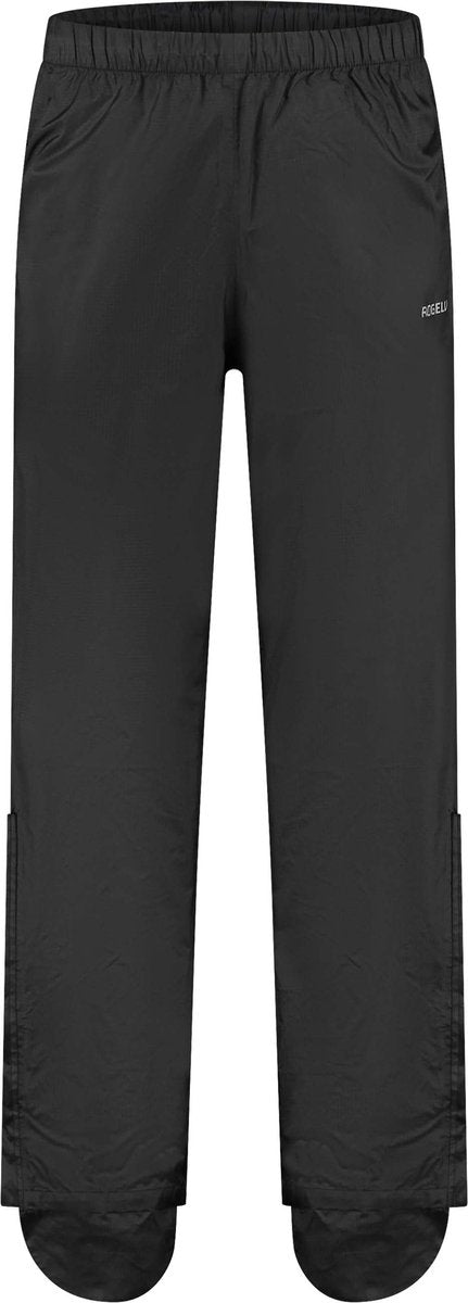 Rogelli houston dames en heren fiets regenbroek - zwart