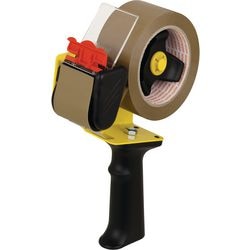 Verpakkingstape-afroller nopi 56406 zwart, geel