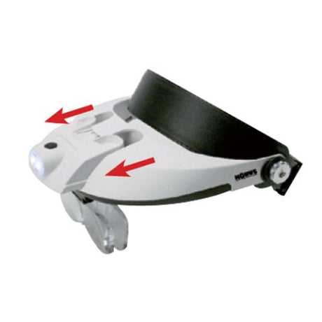 Konus Hauptlupe vuemax-2 mit LED-Licht