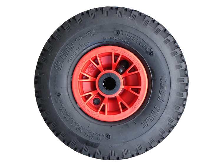 Fort Sackkarrenrad 300 4260x85 2ply Felge rot
