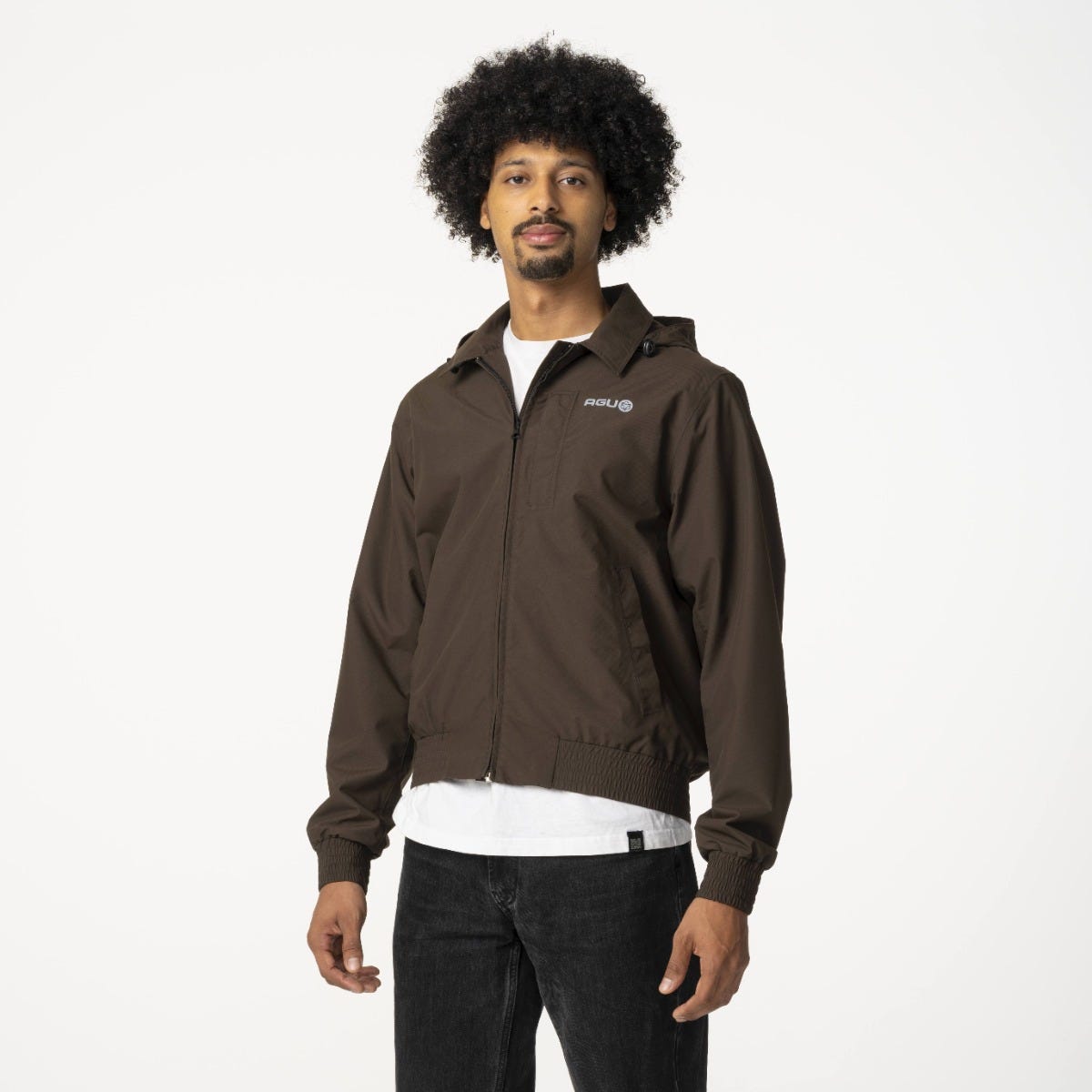 Ground coffee bomber regenjas heren ground coffee