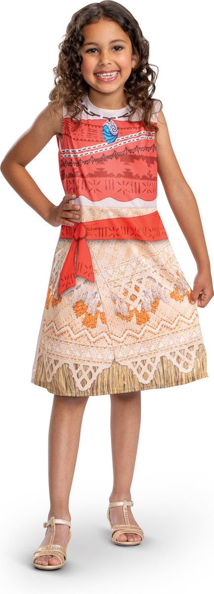 Verkleidung Disney – Moana, Kostüm Moana Vaiana Basic, Größe XS (3T-4T Jahre), Mädchen