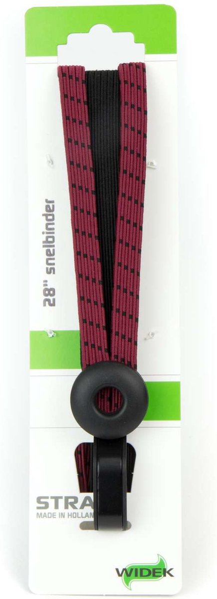 Widek b.v. Widek Triobinder Öse mit Haken 24+2x12mm schwarz bordeaux