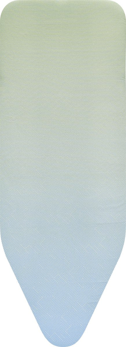 Brabantia Bügelbrettbezug C – 124 x 45 cm – Komplettset – beruhigendes Meer
