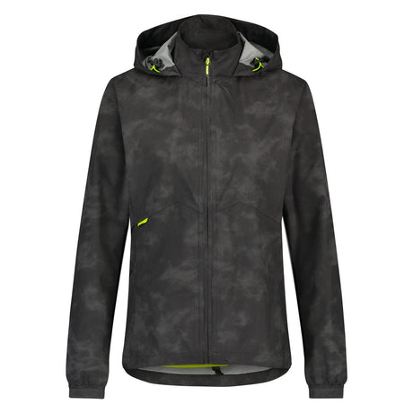 Agu compact regenjas commuter dames reflectie zwart
