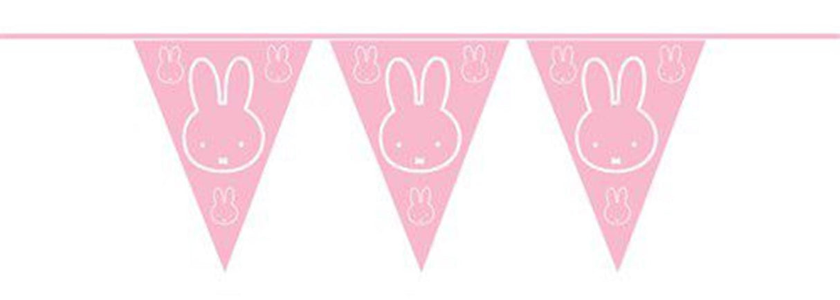 Haza Fahnenleine Miffy Pink, 10 Meter.