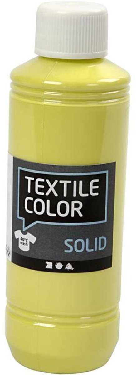 Kreativfirma Textil Farbabdeckung Textilfarbe - Kiwi, 250 ml