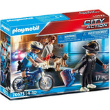 Playmobil City Action Polizei Verfolgung des Taschendiebs 70573
