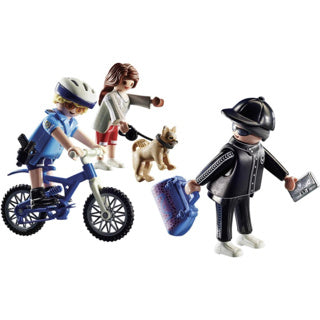 Playmobil City Action Polizei Verfolgung des Taschendiebs 70573
