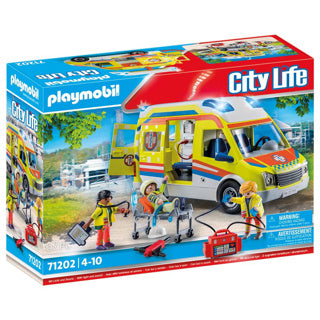 Playmobil City Life Ambulance mit Licht und Klang 71202