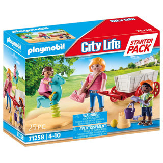 Playmobil Starterpaket Pädagoge mit Bollerwagen – 71258