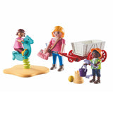 Playmobil Starterpaket Pädagoge mit Bollerwagen – 71258