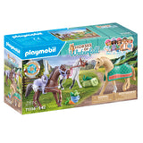 Playmobil -Pferde oder Wasserfall 3 Pferde mit Accessoires 71356