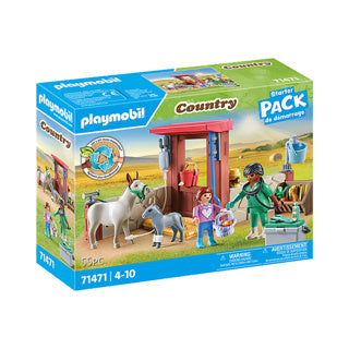 Playmobil 71471 Starter Packs Farm Tierarzt