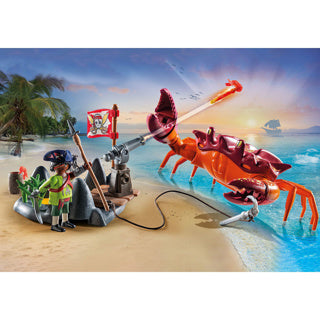Playmobil-Piraten kämpfen gegen die Riesenkrabbe – 71532
