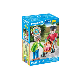 Playmobil My Life Großeltern mit Baby – 71613