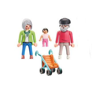 Playmobil My Life Großeltern mit Baby – 71613