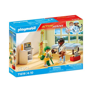 Playmobil 71619 Kinderarzt mit Teddybär | 2 Stk
