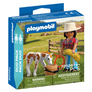 Playmobil 72026 duopack ruiter en paard | 2 stuks