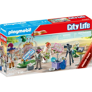 Playmobil City Life Hochzeitspaar mit Kamera-Promopaket – 71367