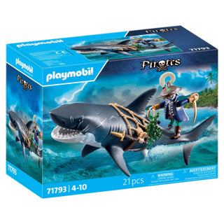 Playmobil 71793 Riesenhai mit Pirat