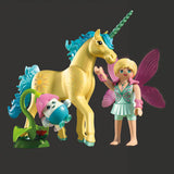 Playmobil 71842 Sammel-Einhorn Sonnenscheinblüte mit Fee | 2 Stk