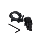 Konus Schnellfreisetzungsmontage 25,4 mm niedrig