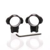 Konus -Montageringe .22 Schiene und Luftgewehr 25,4 mm hoch