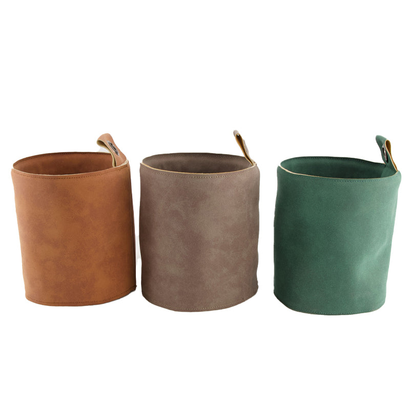 Dijk Natural Collections Blumentopf ø13,5x16cm Kunstleder