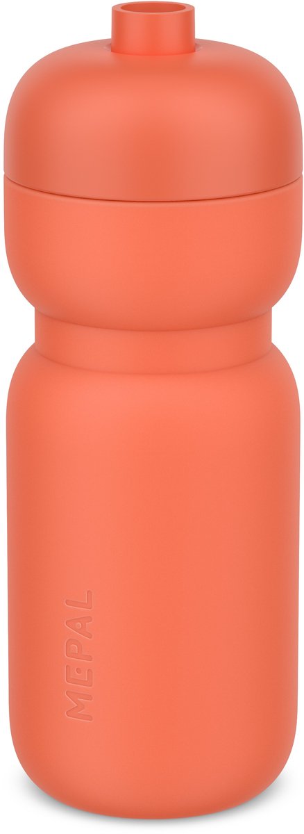 Mepal-Flasche Squeeze Sport 600 ml – Pfirsich-Orange