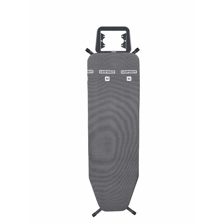 Leifheit Bügeltisch Classic M – 120 x 38 cm Bügelfläche – höhenverstellbar – Schwarz