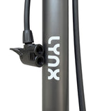 Luchs -Fahrradpumpe mit Manometer schwarz