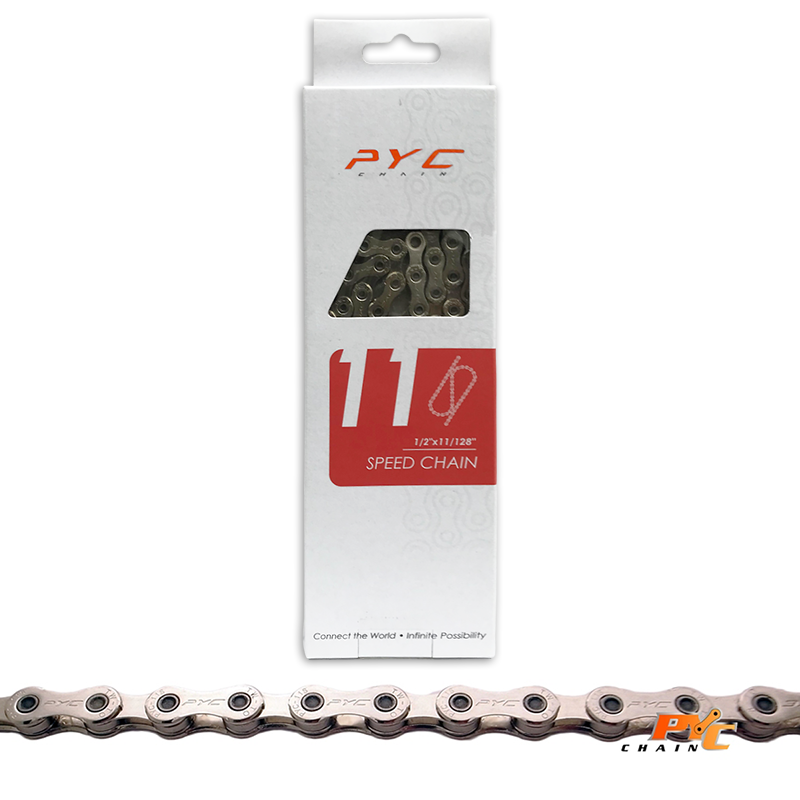 PYC Solid Fahrradkette 11v 116 Glieder