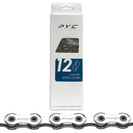 PYC Premium Leichtgewichts Fahrradkette 12V 126 Glieder