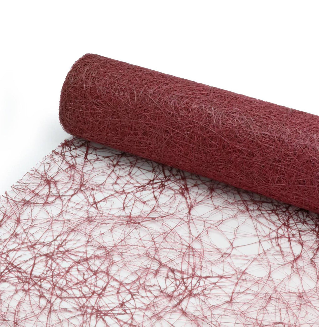 Sizospin â® wine red deco fleece 30cm x 15m