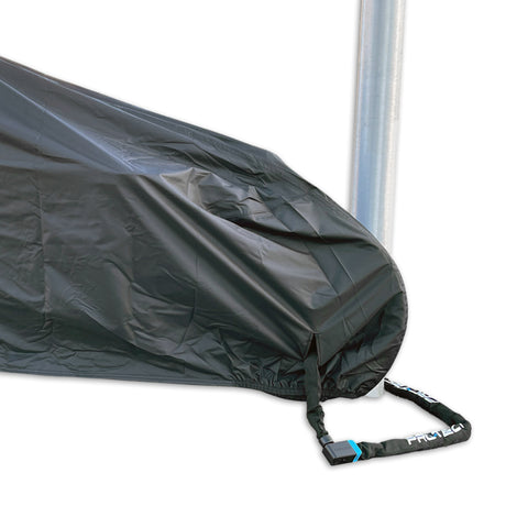 Lynx 2 - Wheels Cargo Cargo Bike Cover - 300d Oxford Polyester - wasserdicht - Anti -Diebschaft - Schwarz