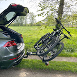 Luchsflügel neigeren Fahrradträger für 2 Fahrräder - Schreibbar